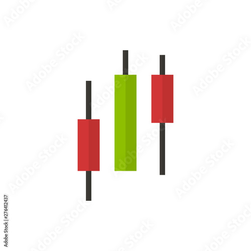 japaneese bar flat vector icon