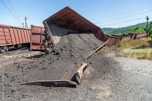 Photos Freight train derailment