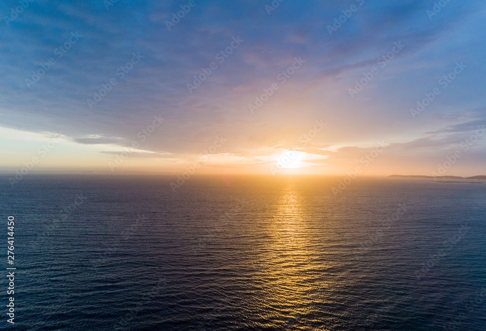 Sunset over the sea Sunset over the sea