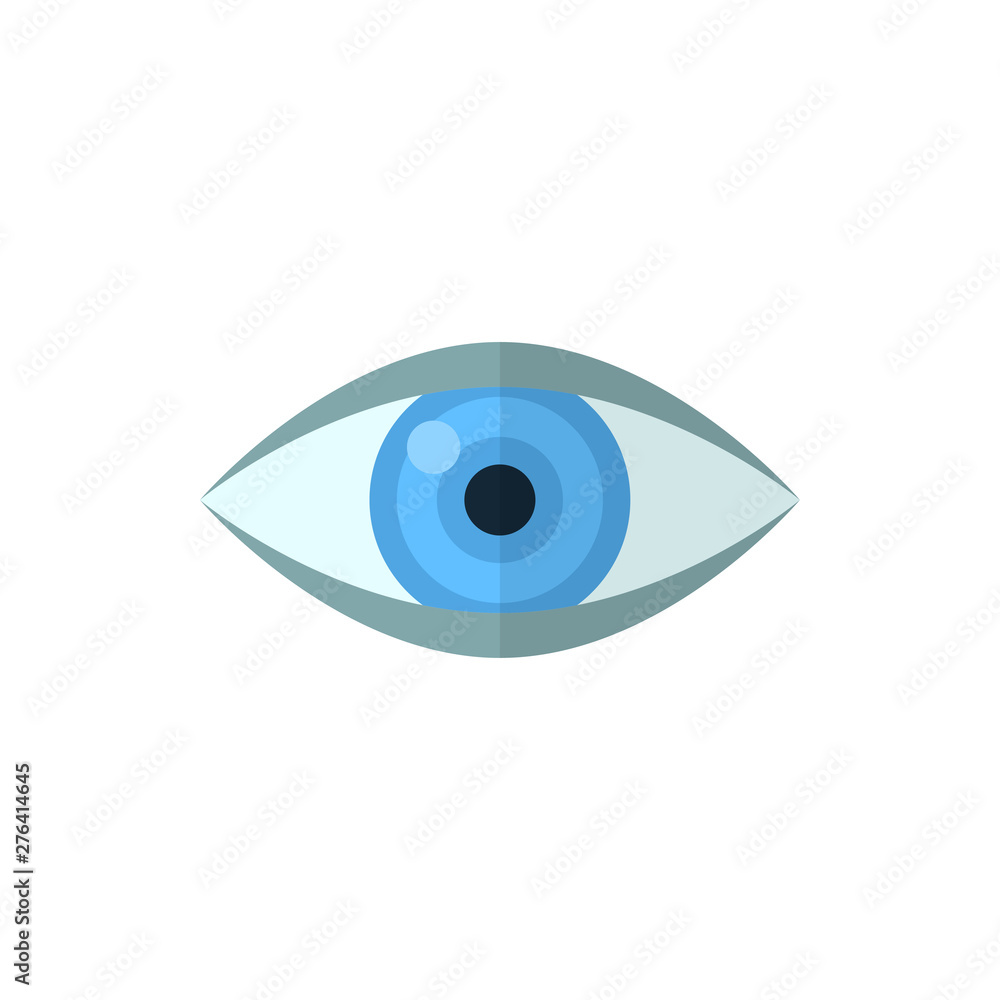 eye flat vector icon eye flat vector icon