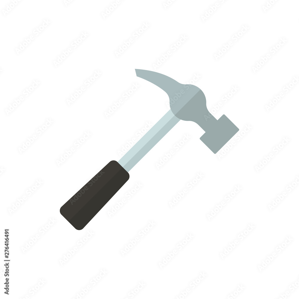 hammer flat vector icon hammer flat vector icon