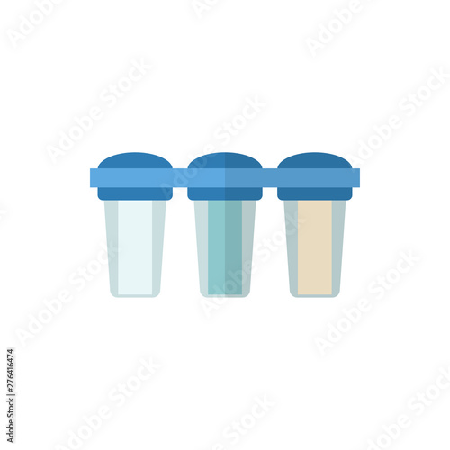 water filter flat vector icon