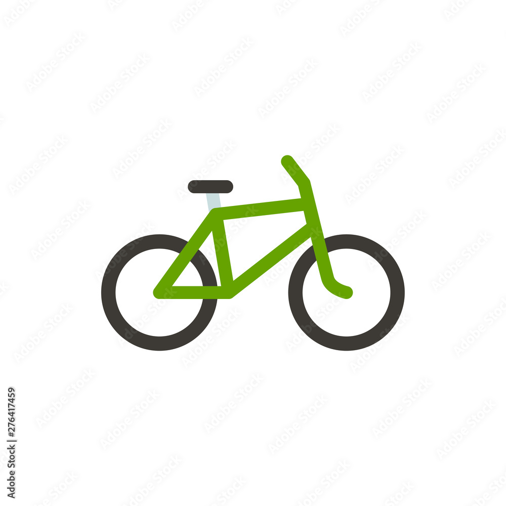 bicycle flat vector icon bicycle flat vector icon