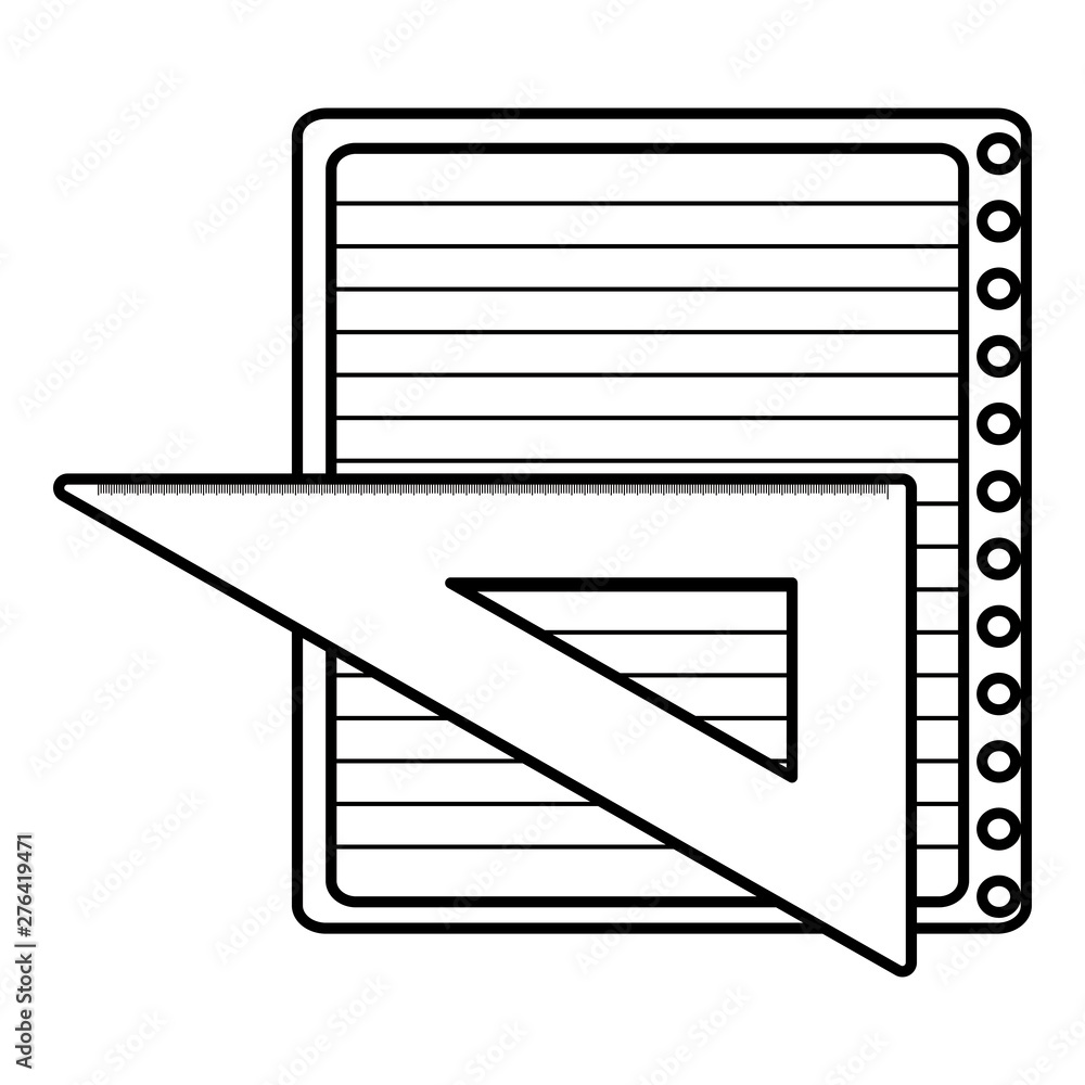 sheet of notebook paper with rule sheet of notebook paper with rule