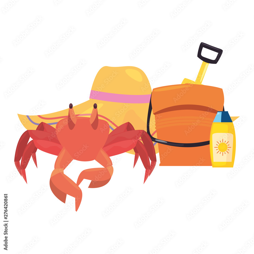 vacations tropical summer flat design vacations tropical summer flat design