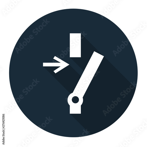 Disconnect Before Carrying Out Maintenance Or Repair Symbol Sign Isolate On White Background,Vector Illustration EPS.10