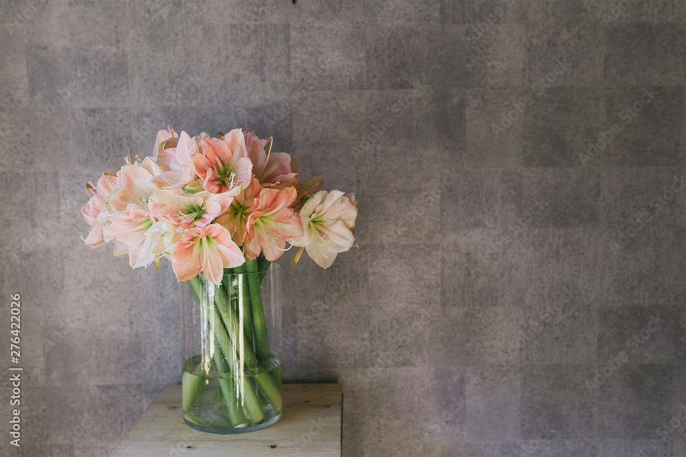 Beautiful bouquet of flowers in a vase Beautiful bouquet of flowers in a vase