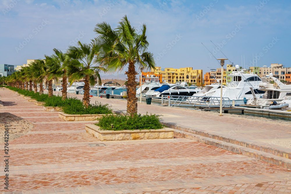 Obraz premium Abu Tig Marina. El Gouna, Egypt