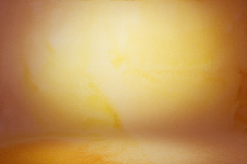photo backdrop yellow, studio background for photos wall and floor lit by lamps. Studio Portrait Backdrops Photo