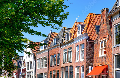 Altstadtfassaden Hoorn, Holland
