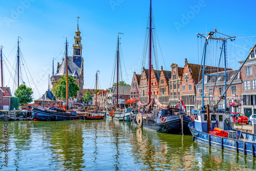 Historischer Hafen, Hoorn, Holland photo