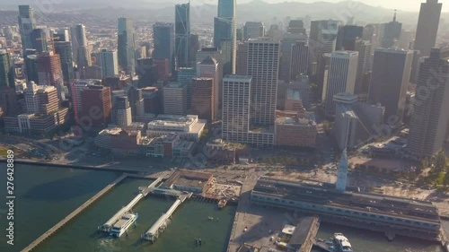 Aerial view of Downtown San Francisco