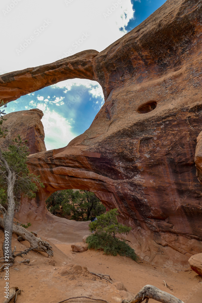 Obraz premium Double O Arch at Devils Garden
