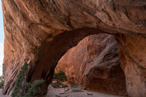 Close Up of Navajo Arch