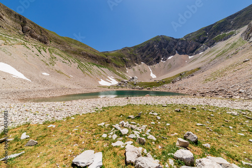 Il Lago di Pilato nel Parco Nazionale dei monti Sibillini photo