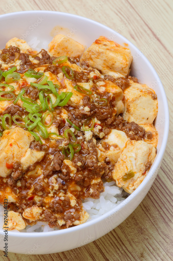 マーボー豆腐どんぶり マーボー豆腐どんぶり