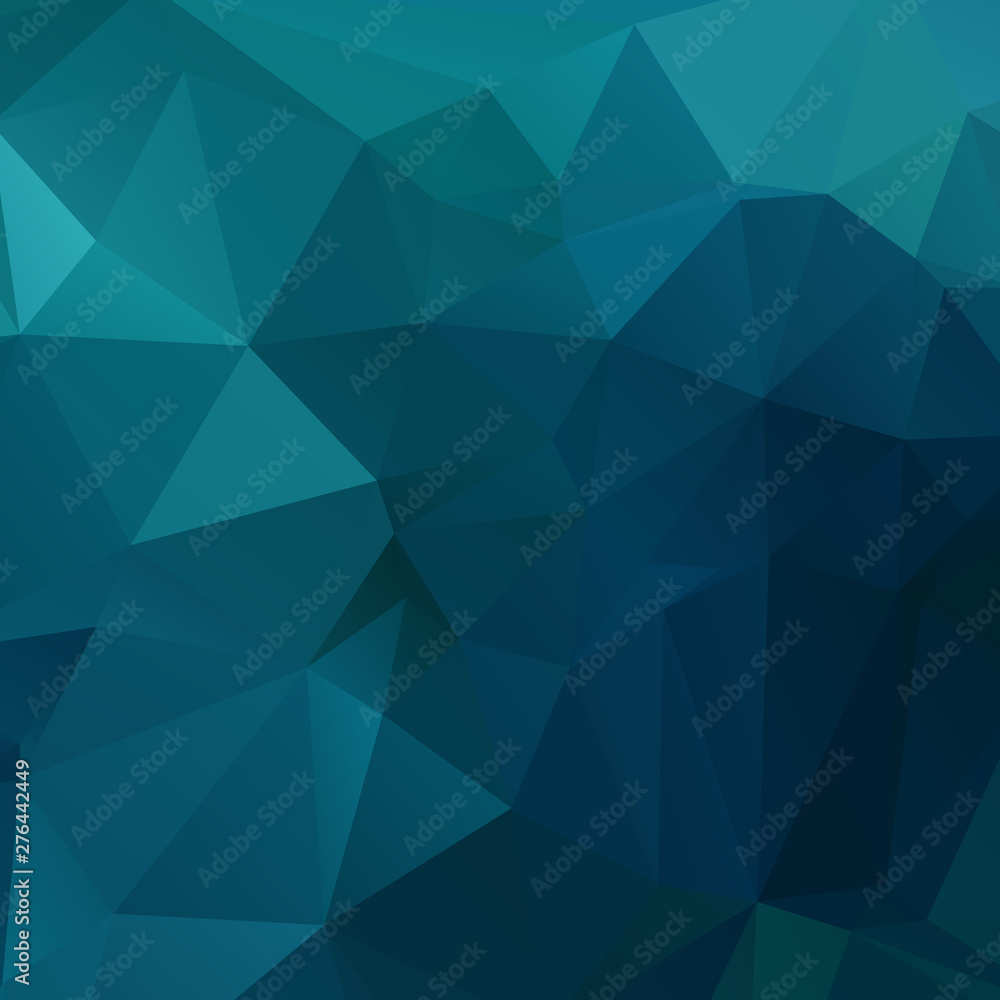 BLUE Color Modern Geometric Abstract Background