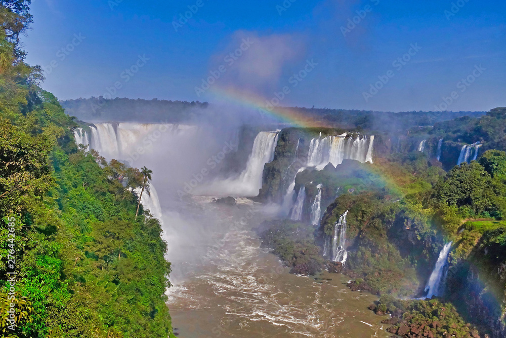 Iguacu Waterfalls in the Devils Gorge