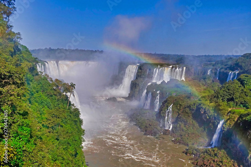 Fototapeta Naklejka Na Ścianę i Meble -  Iguacu Waterfalls in the Devils Gorge