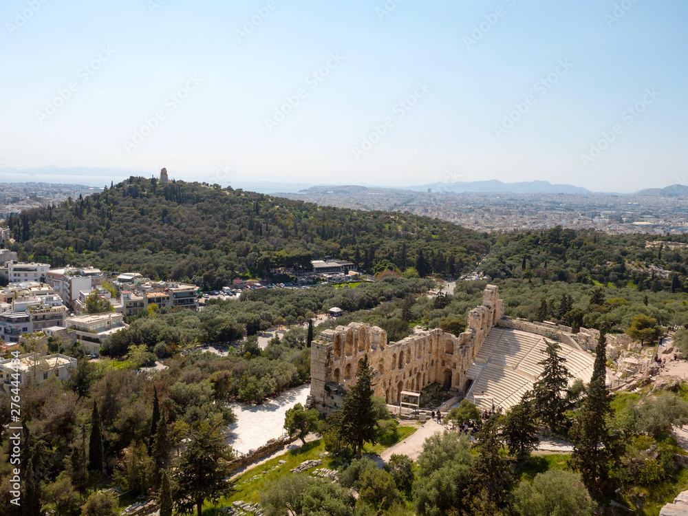 The theater of Herodion Atticus, Athens