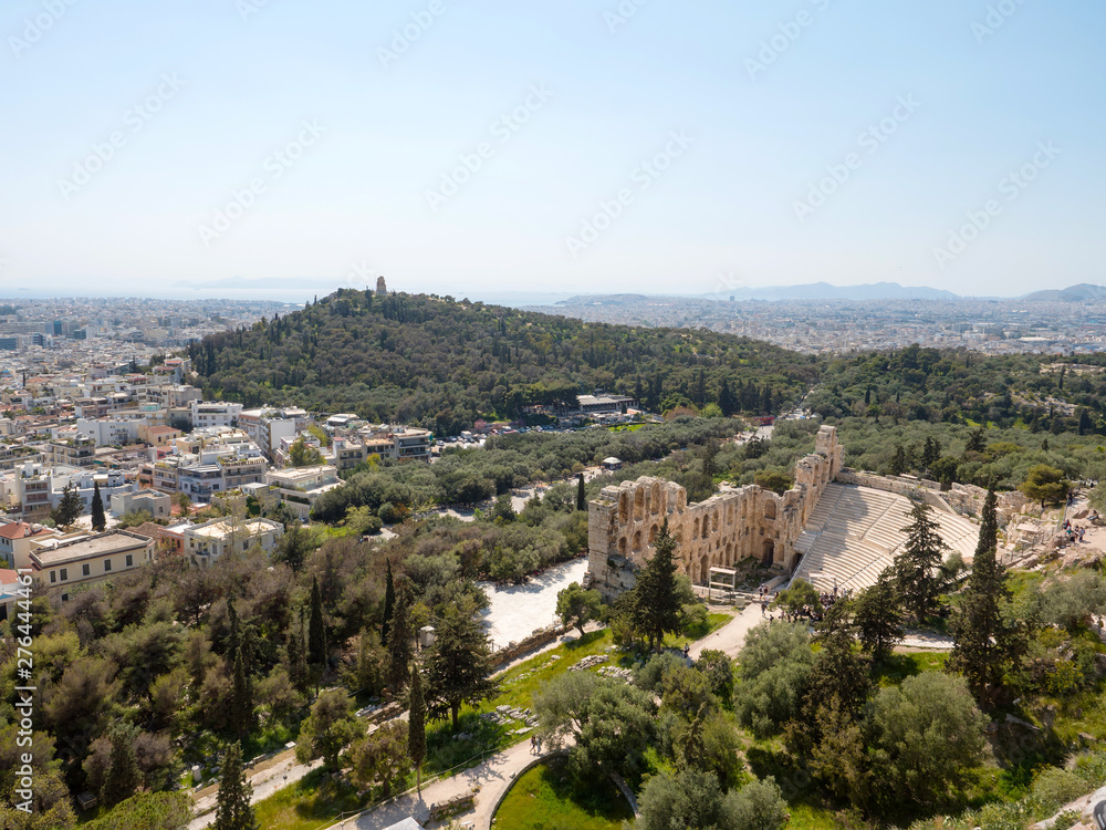 The theater of Herodion Atticus, Athens