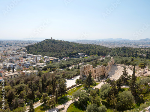 The theater of Herodion Atticus  Athens
