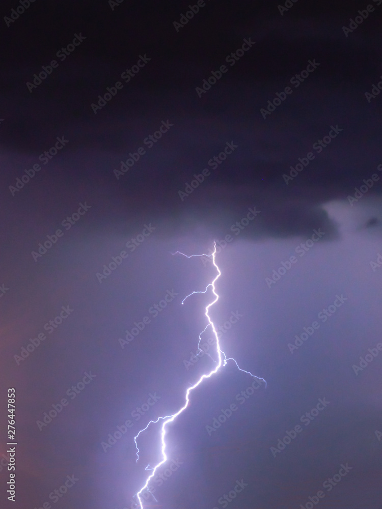 lightnings and thunder bolt strike at summer storm lightnings and thunder bolt strike at summer storm