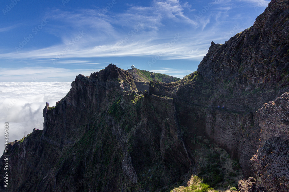 Views of Pico Arieiro in Madeira (Portugal)