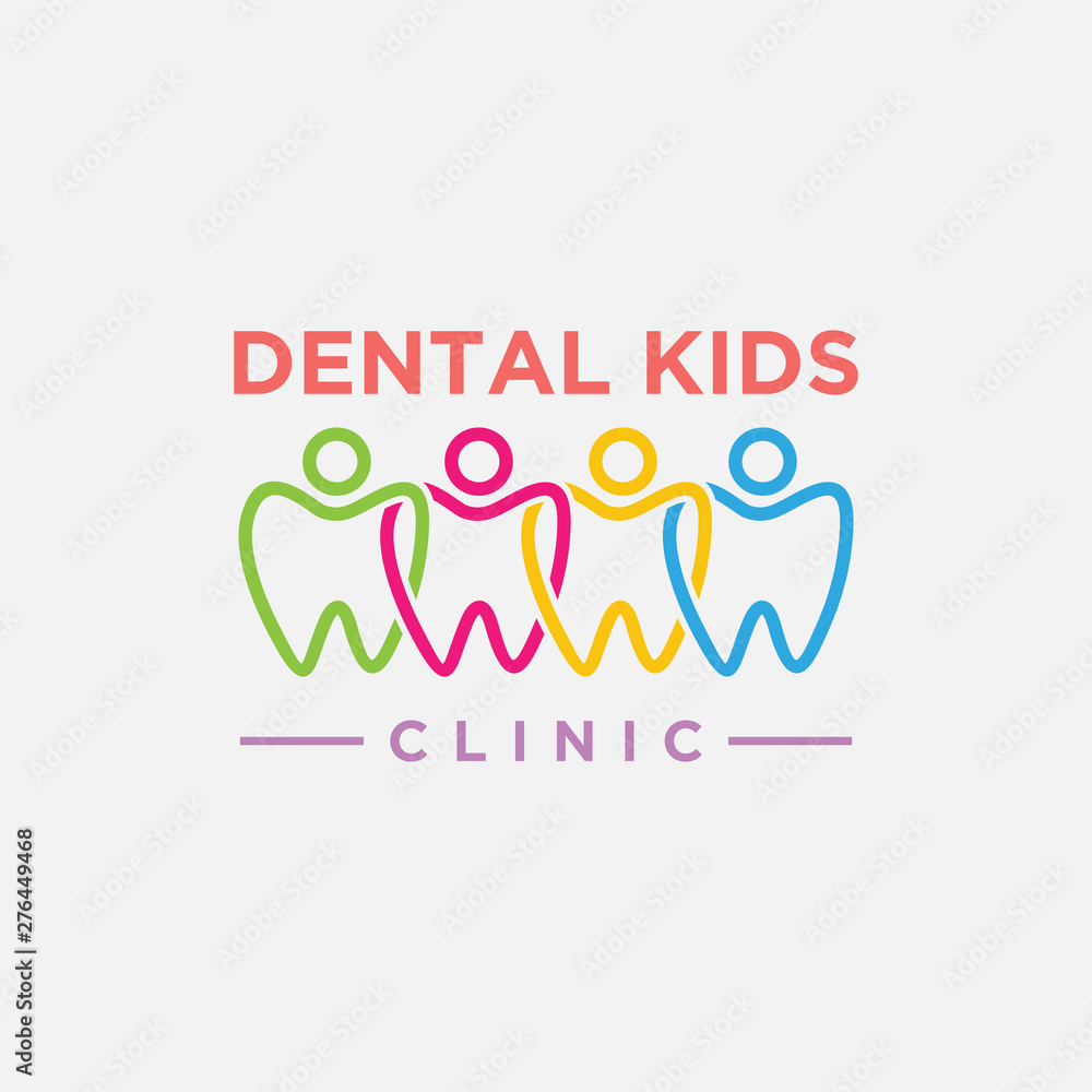 Dental logo design concept variant