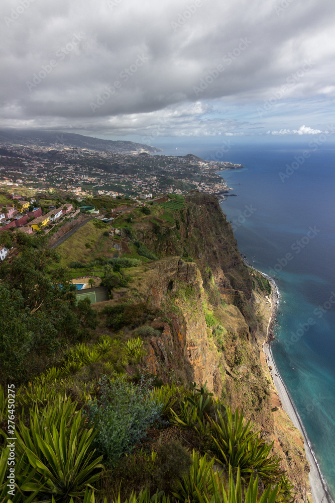 Views from Cabo Girao in Madeira (Portugal)