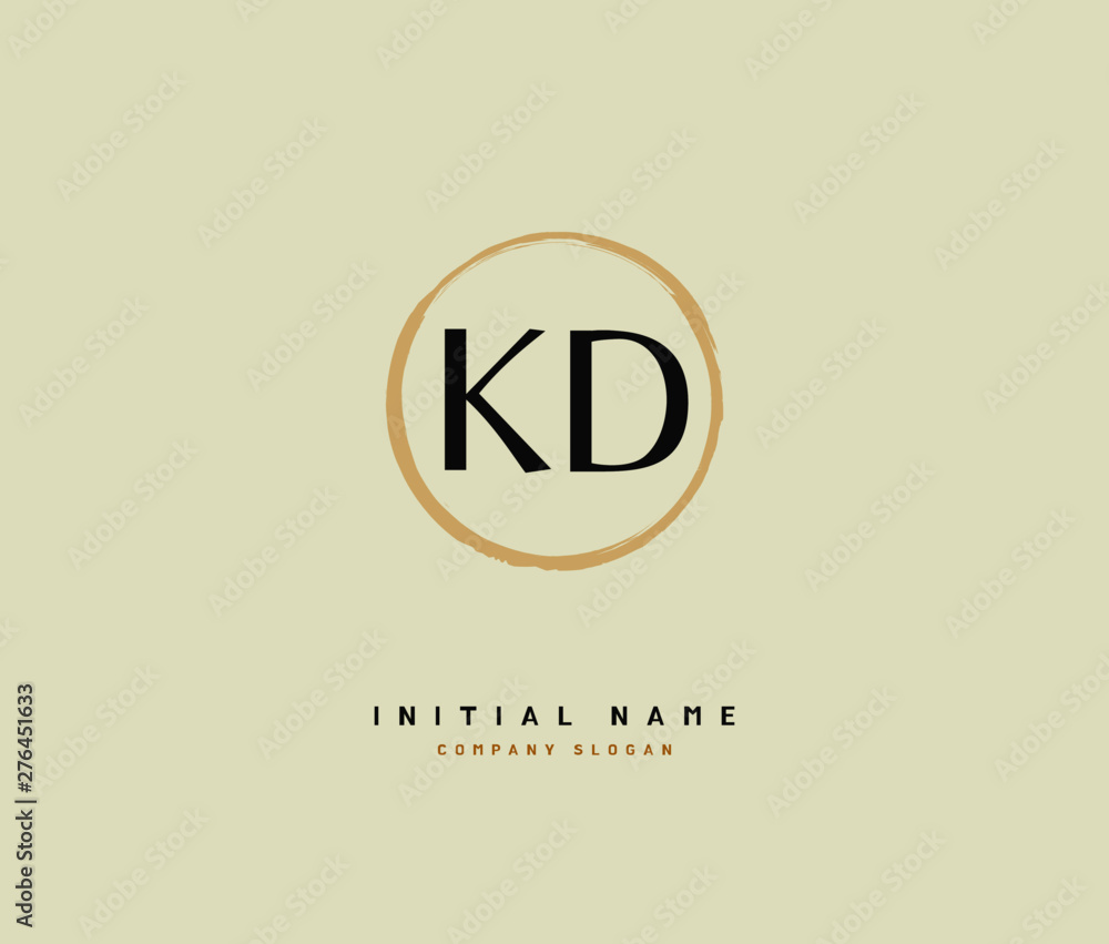 K D KD Beauty vector initial logo, handwriting logo of initial signature, wedding, fashion, jewerly, boutique, floral and botanical with creative template for any company or business. K D KD Beauty vector initial logo, handwriting logo of initial signature, wedding, fashion, jewerly, boutique, floral and botanical with creative template for any company or business.