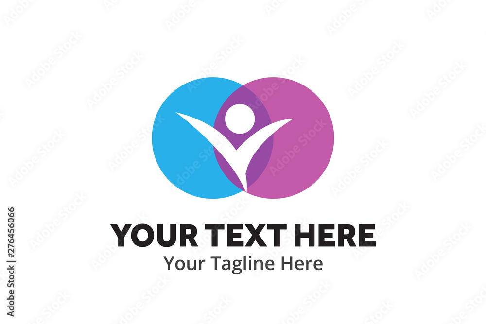 unique happy people simple logo creative design in flat style with color . happy people logo creative design for identity and community unique happy people simple logo creative design in flat style with color . happy people logo creative design for identity and community