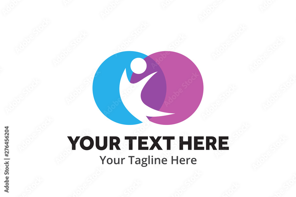 unique happy people simple logo creative design in flat style with color . happy people logo creative design for identity and community unique happy people simple logo creative design in flat style with color . happy people logo creative design for identity and community