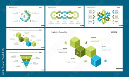 Management doughnut and process charts