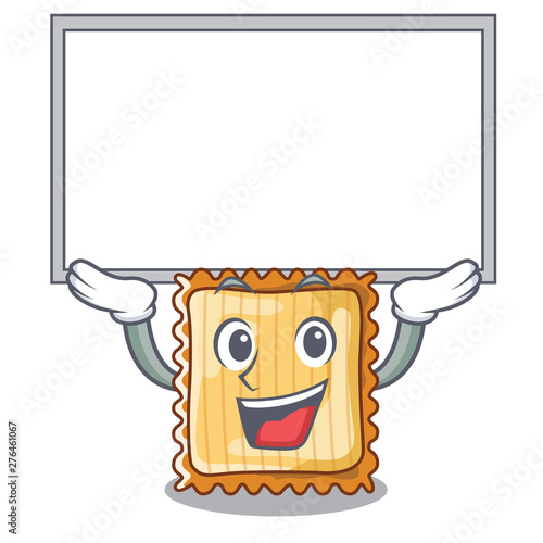 Up board lasagne is put on character pan