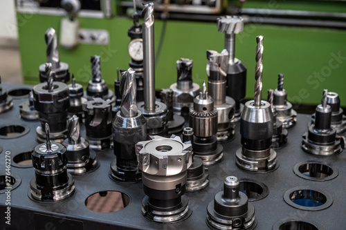 Milling tools in a tool holder