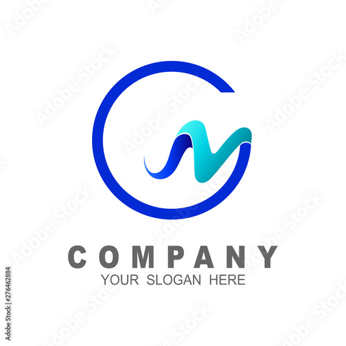 CM . GM. M  with circle logo illustration