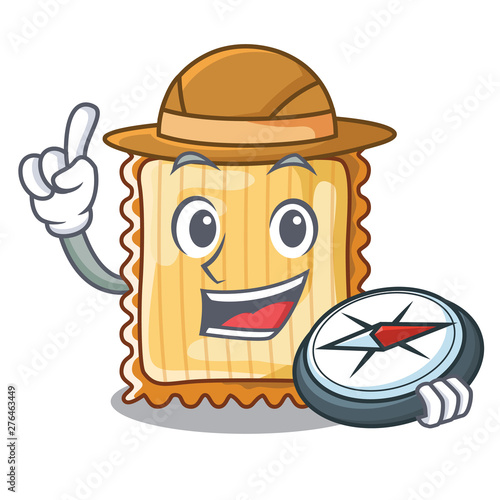 Explorer lasagne is cooked in mascot oven