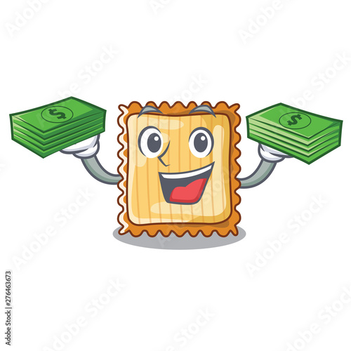 With money bag lasagne is cooked in mascot oven