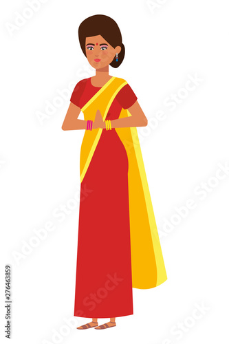 beautiful woman from india character