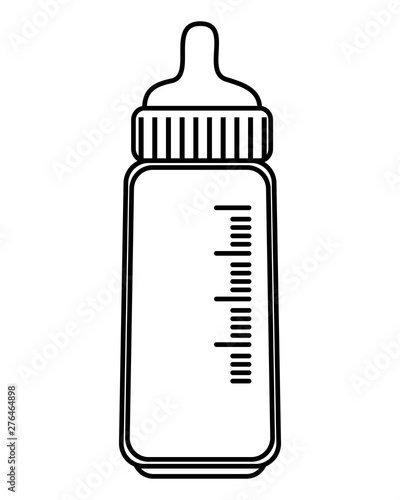 baby milk bottle drink icon