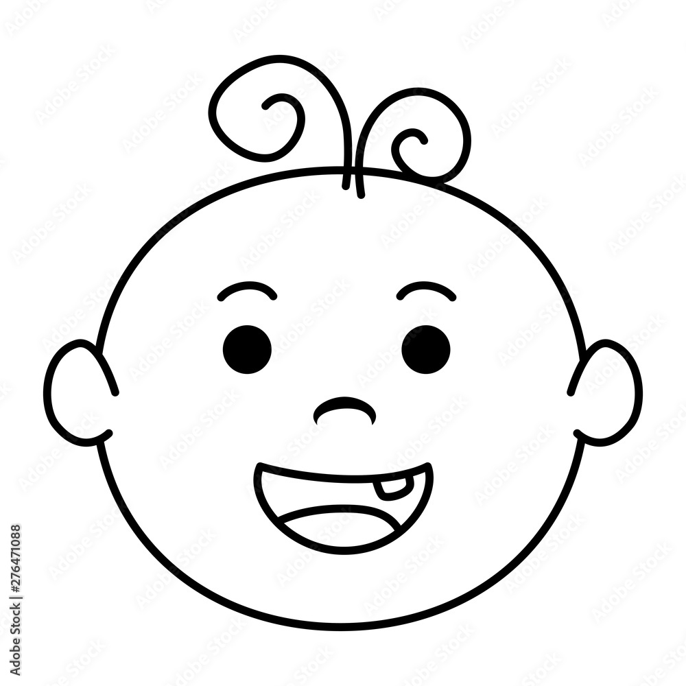 cute little baby boy character cute little baby boy character