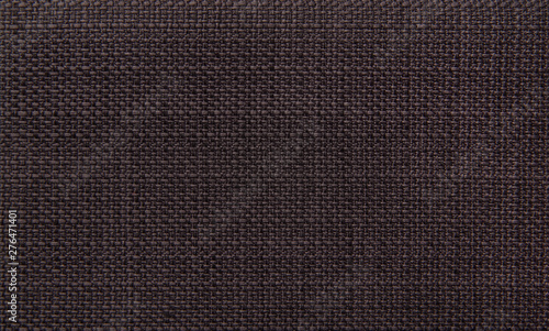 Macro textile pattern background. Natural cotton fabrics. © Acronym