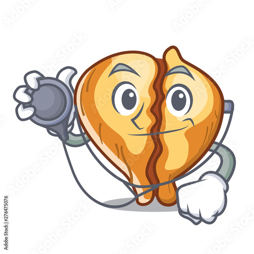Doctor tortellini isolated with in the mascot