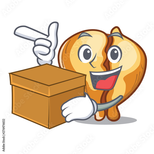 With box tortellini is cooked in cartoon pan