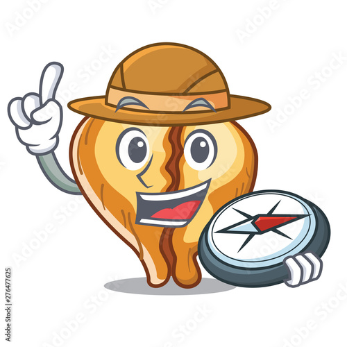 Explorer tortellini is served in cartoon board