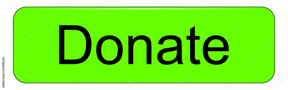 Donate Button on white background - illustration Donate Button on white background - illustration