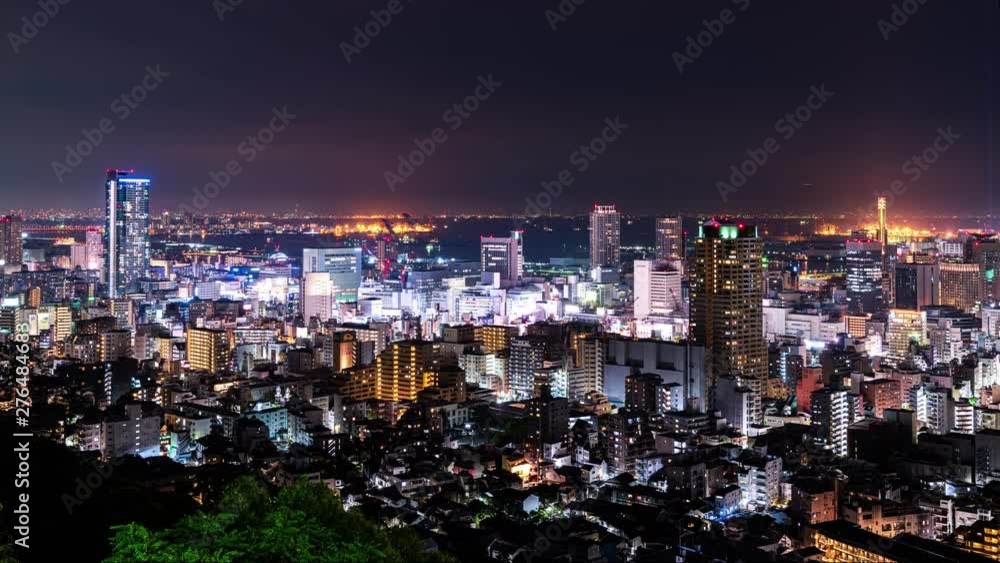 Bay Area Night View Timelapse Bay Area Night View Timelapse