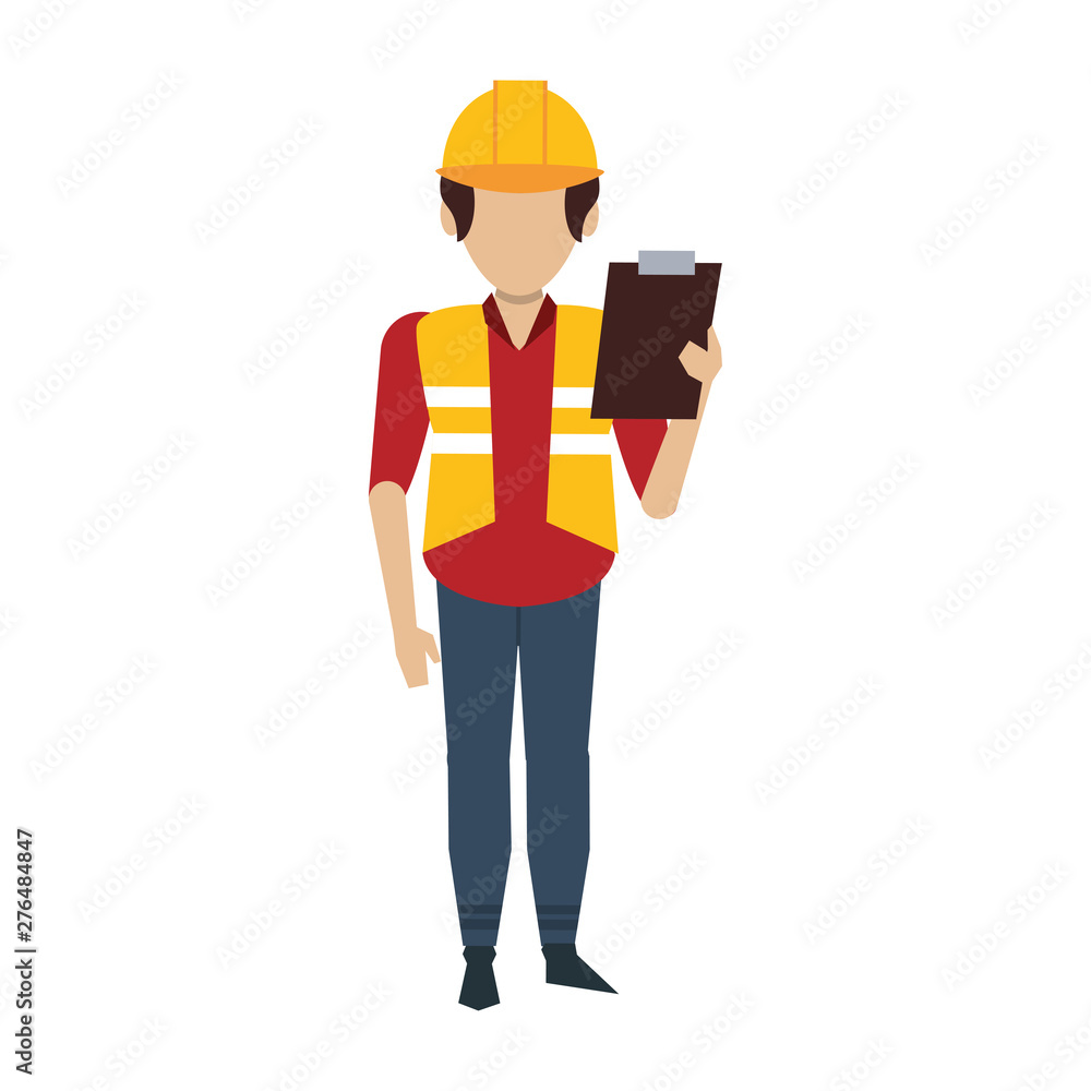 Warehouse worker logistics job concept Warehouse worker logistics job concept