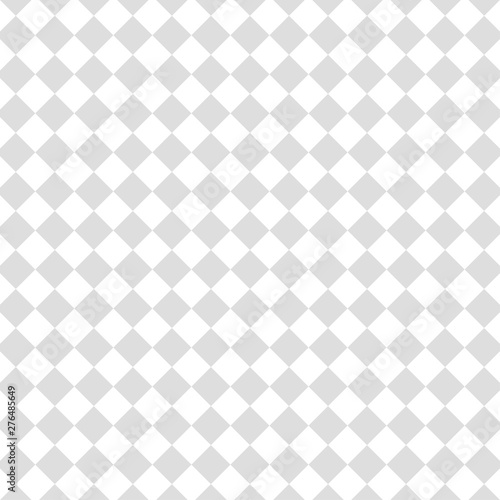 Transparent background. Illustration of white and gray vector squares and rhombuses shapes. Geometric rhomb pattern